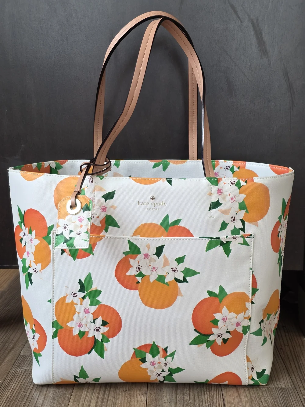 Kate Spade New York Harding Street Oranges Riley Tote